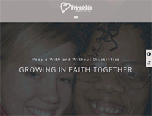 Tablet Screenshot of friendship.org